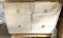 2 Door Vented Acid Cabinet - Qty. 2x Money - New