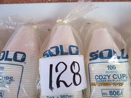 700 Solo 7oz Plastic Cozy Cups