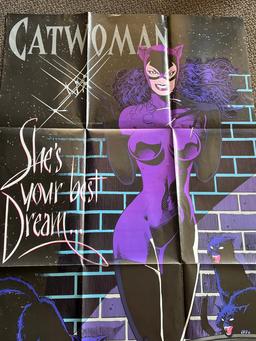 Catwoman/DC Comics Large 1993 Advertising Poster