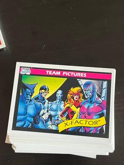 Marvel Universe (1990) Impel Non-Sport Card Group of Approx. 150 Cards