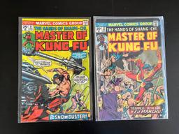 2 Issues Master of Kung Fu Comic #27 & #31 Marvel Comics Bronze Age Comics