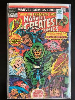 Marvels Greatest Comics Marvel Comic #59 Bronze Age 1975 Fantastic Four