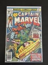 Captain Marvel #52/1977/High-Grade Copy!/Classic Milgrom Cover