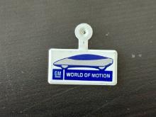 GM World Of Motion Epcot Walt Disney World Resort Metal Lapel Pin 1.5"x.75"