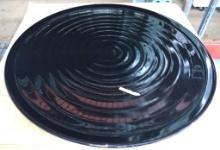 17" Black Plates