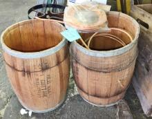 VINTAGE NAIL KEGS (1 was started to make a cooler with copper water line) - PICK UP ONLY