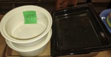 HALL CASSEROLE DISHES - PICK UP ONLY