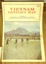 VIETNAM CONFLICT MAP