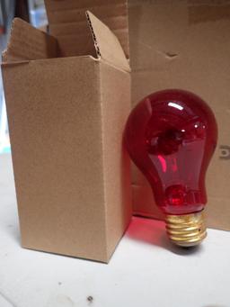 Vinrose 25 Piece Red Light Bulbs
