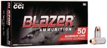 CCI 3589 Blazer Handgun 40 SW 165 gr Total Metal Jacket TMJ 50 Per Box