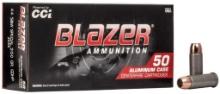 CCI 3597 Blazer Handgun 10mm Auto 200 gr Total Metal Jacket TMJ 50 Per Box