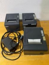 Lot of 3 Receipt Printers