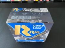Rio - Game Load - 25 Round Box - 12GA 1 1/8oz 7.5 Shot