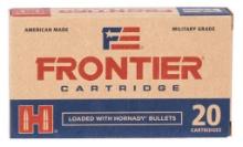 Frontier Cartridge FR160 Military Grade Centerfire Rifle 223 Rem 68 gr Hollow Point BoatTail Match