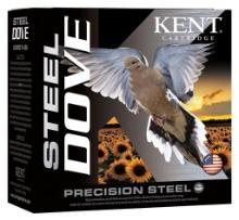 Kent Cartridge K12SD286 Steel Dove Hunting 12 Gauge 2.75 1 oz 6 Shot 25 Per Box