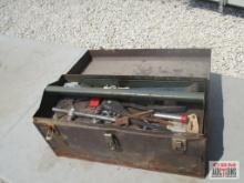 Metal Tool Box w/ Assorted Hand Tools & Misc.... *ALF