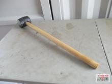 Metal Headed Wood Handled Sledge Hammer *ALF