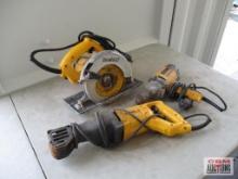 Dewalt DWE304 Variable Speed Reciprocating Saw, Type 3, 120v, 50-60Hz - Runs Dewalt...1/2" Variable