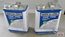 Weld-On 705 PVC Industrial Grade 1 Gallon(+/-) - Set of 2 *BLF