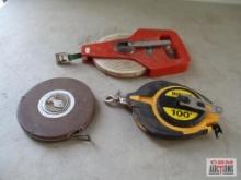 Lietz-Eslon Fiberglass Tape Measure Evans Tape Measure Dewalt 100' Tape Measure... *BLT