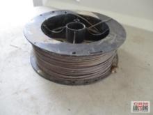 Partial Spool of Copper Ground Wire *BLB