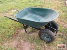 Wheelbarrow With Dual Wheels