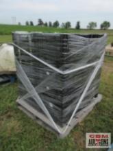 24+/- Black Plastic Shipping Crates