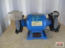 Power Glide 60701130 Blue 6" Bench Grinder 1/2Hp, 115V, 60Hz, 3450RPM - Seller Says Runs *J