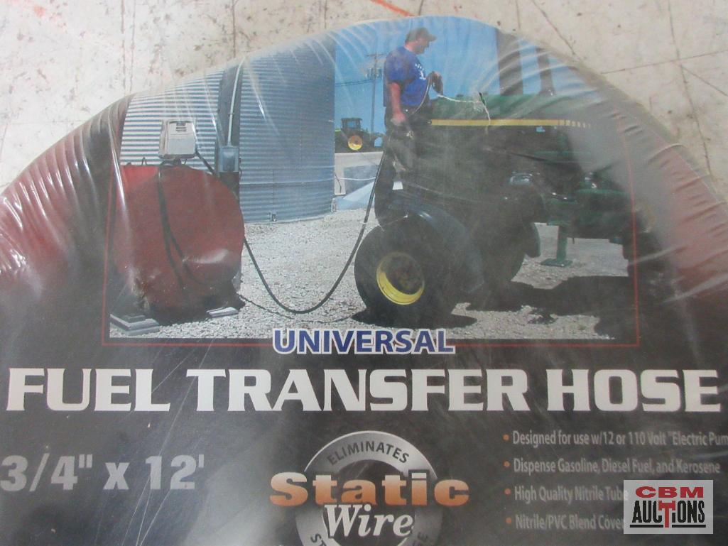 Universal Fuel Transfer Hose 3/4" x 12'