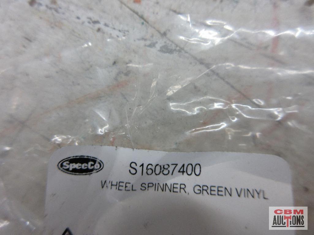 Speeco S16087100 Black Vinyl Wheel Spinner... Speeco...S16087400 Green Vinyl Wheel Spinner...