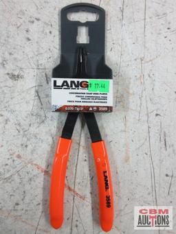 Lang Tools 3589 Combination Snap Ring Pliers 0.070 Tip 0* Lang Tools 3493... Combination Snap Ring