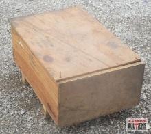 Wooden Storage Box w/ Lid......