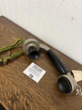 Property of American Bell Telephone Co. early handset with mouthpiece