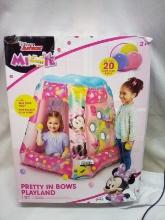 Disney Jr Minnie Mouse Pretty in Bows Playland Blow Up