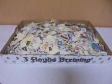 Large Collection of Postage Stamps