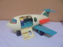 Vintage Fisher-Price Pull Toy Airplane