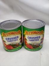 Tuttorosso Crushed Tomatoes with basil 2-28oz cans