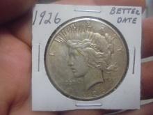 1926 Silver Peace Dollar