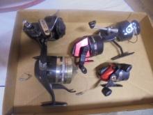 Group of 5 Assorted Fishing Reels
