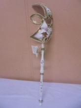 Venetian Handmade Stick Mask