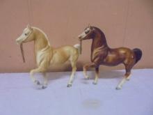 2pc of Bryer Horses