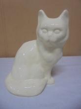 Vintage Ceramic Cat Statue