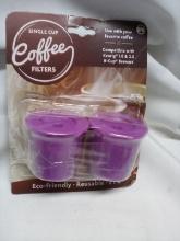 Reusable Keurig coffee filters, set of 2