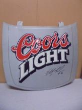 Coors Light Sterling Marlin Metal Hood Bar Sign