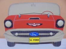 1956 Ford Thunderbird Wooden Wall Key Cabinet