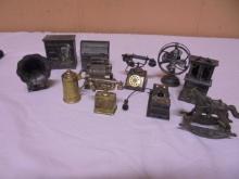 Large Group of Assorted Metal Miniature Pieces