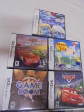 Group of 5 Nintendo DS Games