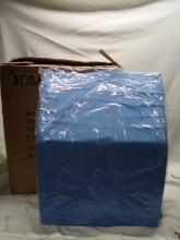 DMI Blue Poly/Cotton Covered 8”x20”x24” Ortho Bed Wedge