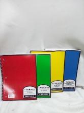 Wide Ruled 1 subject notebook x4