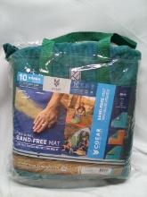 12’x12’ CGEAR Teal and Green Sand-Free Mat